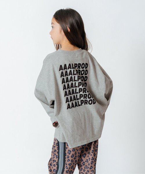 BREEZE(ブリーズ)の「【AAAL PROD】アソートロゴ 長袖Tシャツ(Tシャツ/カットソー・キッズ・ブラック/グレー/その他11/ネイビー/その他13/オフホワイト/その他12/オレンジ/カーキ・110/100/160/90/150/120/140/130)」の4枚目の写真