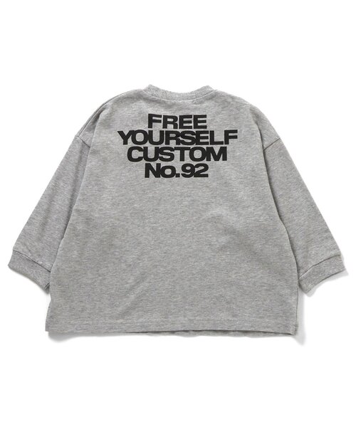 BREEZE(ブリーズ)の「【AAAL PROD】アソートロゴ 長袖Tシャツ(Tシャツ/カットソー・キッズ・ブラック/グレー/その他11/ネイビー/その他13/オフホワイト/その他12/オレンジ/カーキ・110/100/160/90/150/120/140/130)」の9枚目の写真