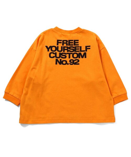 BREEZE(ブリーズ)の「【AAAL PROD】アソートロゴ 長袖Tシャツ(Tシャツ/カットソー・キッズ・ブラック/グレー/その他11/ネイビー/その他13/オフホワイト/その他12/オレンジ/カーキ・110/100/160/90/150/120/140/130)」の6枚目の写真