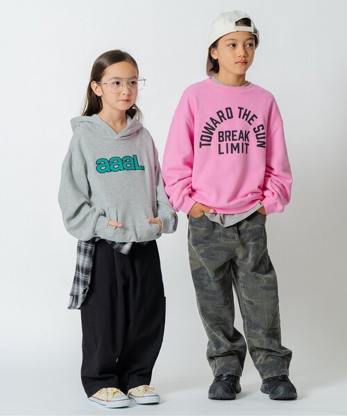 BREEZE(ブリーズ)の「【AAAL PROD】アソートロゴ 長袖Tシャツ(Tシャツ/カットソー・キッズ・ブラック/グレー/その他11/ネイビー/その他13/オフホワイト/その他12/オレンジ/カーキ・110/100/160/90/150/120/140/130)」の16枚目の写真