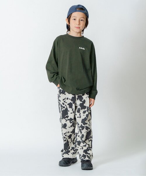 BREEZE(ブリーズ)の「【AAAL PROD】アソートロゴ 長袖Tシャツ(Tシャツ/カットソー・キッズ・ブラック/グレー/その他11/ネイビー/その他13/オフホワイト/その他12/オレンジ/カーキ・110/100/160/90/150/120/140/130)」の19枚目の写真