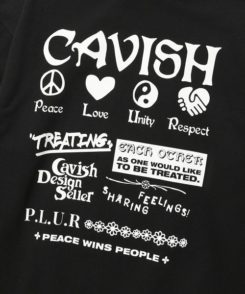 Cavish(カビシ)の「PLUR LOGO HOODIE BLACK(CV2BFUM402A)(パーカー・レディース・ブラック・SMALL/MEDIUM/LARGE)」の11枚目の写真