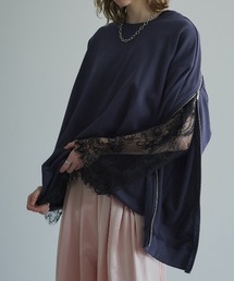 ジップアップ ロングスリーブ スウェット プルオーバー / Zip-Up Long-Sleeve Sweatshirt Pullover
