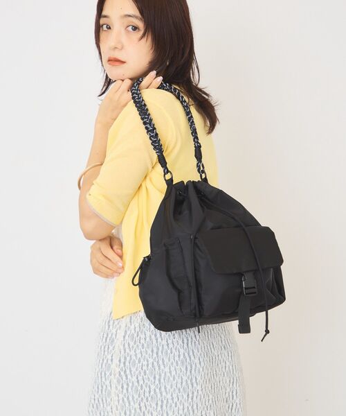 AMERICAN HOLIC（アメリカンホリック）の「7DAYS BAG/ショルダー（ショルダーバッグ・レディース・ライトグレー/ブラック/ボルドー/カーキ・FREE）」の2枚目の写真