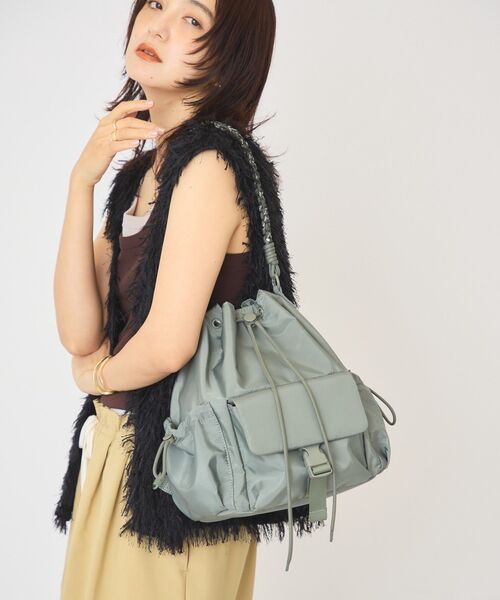 AMERICAN HOLIC（アメリカンホリック）の「7DAYS BAG/ショルダー（ショルダーバッグ・レディース・ライトグレー/ブラック/ボルドー/カーキ・FREE）」の5枚目の写真