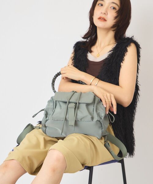 AMERICAN HOLIC（アメリカンホリック）の「7DAYS BAG/ショルダー（ショルダーバッグ・レディース・ライトグレー/ブラック/ボルドー/カーキ・FREE）」の10枚目の写真