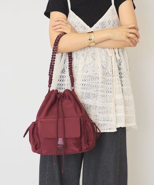 AMERICAN HOLIC（アメリカンホリック）の「7DAYS BAG/ショルダー（ショルダーバッグ・レディース・ライトグレー/ブラック/ボルドー/カーキ・FREE）」の15枚目の写真