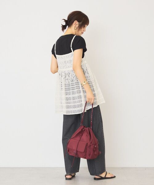 AMERICAN HOLIC（アメリカンホリック）の「7DAYS BAG/ショルダー（ショルダーバッグ・レディース・ライトグレー/ブラック/ボルドー/カーキ・FREE）」の18枚目の写真