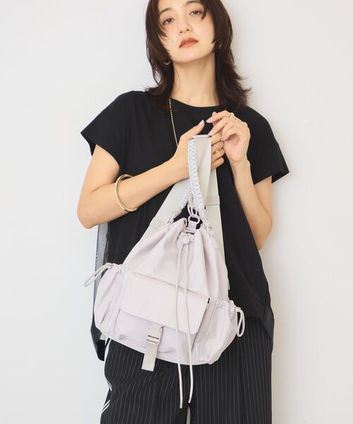 AMERICAN HOLIC（アメリカンホリック）の「7DAYS BAG/ショルダー（ショルダーバッグ・レディース・ライトグレー/ブラック/ボルドー/カーキ・FREE）」の22枚目の写真