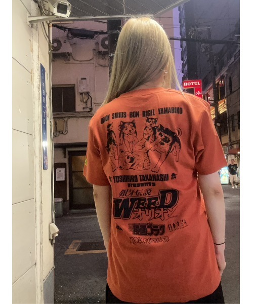 ハードコアチョコレート(ハードコアチョコレート)の「銀牙伝説WEEDオリオン(二子峠ヘイジーオレンジ)(Tシャツ/カットソー・メンズ・ダークオレンジ・XX-LARGE/X-LARGE/LARGE)」の16枚目の写真