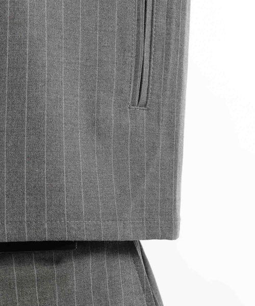HARE（ハレ）の「【合成皮革】エリレザーファイヤーマンバックルカイキンシャツ(HARE)（シャツ/ブラウス・メンズ・グリーン/グレー系その他/ブラック・FREE）」の14枚目の写真