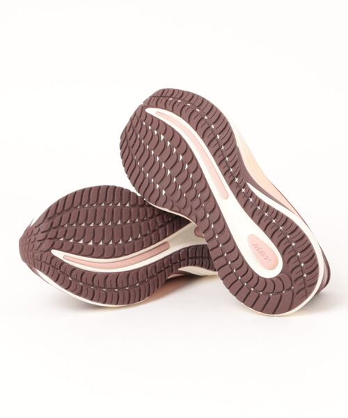 ASBee（アスビー）の「M-3000-2 LACEUP W（スニーカー・レディース・ブラック/バーガンディー・25.0cm/24.0cm/23.5cm/24.5cm/23.0cm/22.5cm）」の4枚目の写真