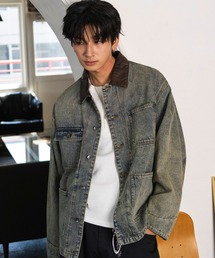 WEGO/【26年秋冬新作】カバーオールジャケット