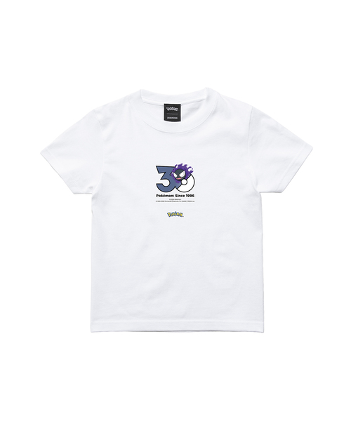 ZOZOSPOT（ゾゾスポット）の「Pokemon 30th Anniversary 1025 T-shirt 「ゴース」（Tシャツ/カットソー・レディース・ホワイト・SMALL/MEDIUM/LARGE/X-LARGE/XX-LARGE/XXX-LARGE/100cm/110cm/120cm/130cm/140cm/150cm/160cm）」の2枚目の写真