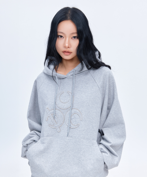 DAUSPICE(ディーオスピス)の「(DUC) シンボルフーディー グレー(パーカー・レディース・チャコールグレー・MEDIUM/LARGE)」の3枚目の写真