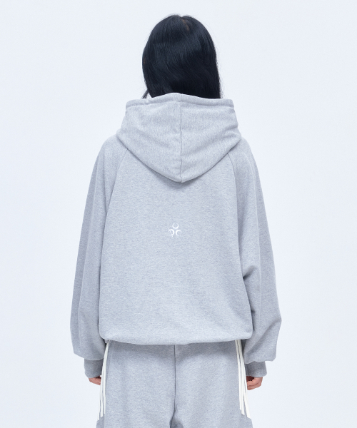 DAUSPICE(ディーオスピス)の「(DUC) シンボルフーディー グレー(パーカー・レディース・チャコールグレー・MEDIUM/LARGE)」の4枚目の写真