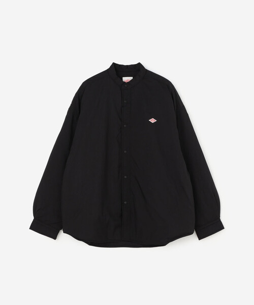 DANTON(ダントン)の「DANTON | インサレーション シャツジャケット WOMEN(ナイロンジャケット・レディース・ブラック/チャコール・36)」の4枚目の写真