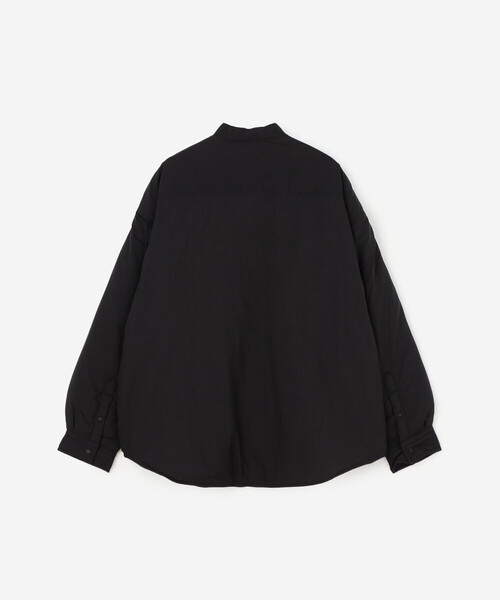 DANTON(ダントン)の「DANTON | インサレーション シャツジャケット WOMEN(ナイロンジャケット・レディース・ブラック/チャコール・36)」の5枚目の写真