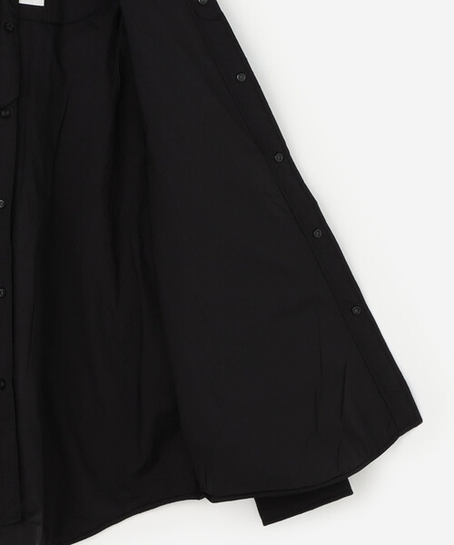 DANTON(ダントン)の「DANTON | インサレーション シャツジャケット WOMEN(ナイロンジャケット・レディース・ブラック/チャコール・36)」の9枚目の写真