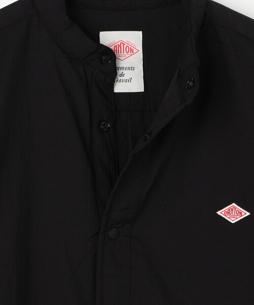 DANTON(ダントン)の「DANTON | インサレーション シャツジャケット WOMEN(ナイロンジャケット・レディース・ブラック/チャコール・36)」の11枚目の写真