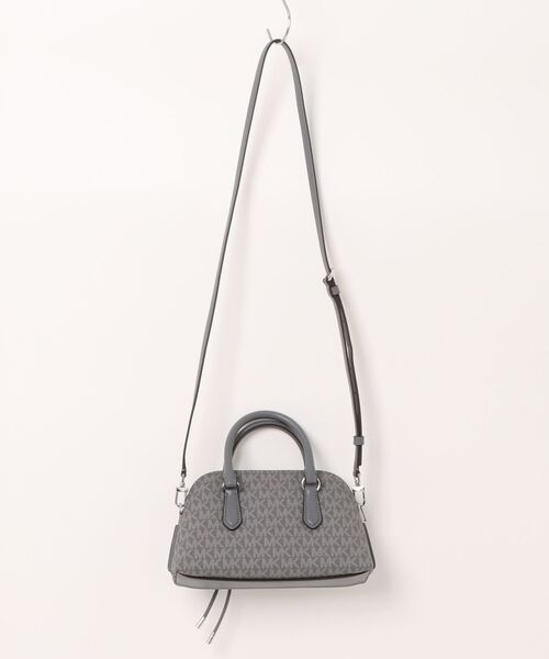MICHAEL KORS(マイケルコース)の「SHAYE ドーム クロスボディ スモール - MKシグネチャー(ショルダーバッグ・レディース・ヘザーグレー・FREE)」の7枚目の写真