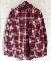 Universal Style Wear（ユニバーサルスタイルウェア）の「【オーバーサイズ ネルシャツ】ワイドシルエット　チェック柄ネルシャツ（シャツ/ブラウス）」