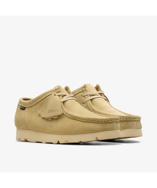 Clarks Originals(クラークスオリジナルズ)の「WallabeeGTX / ワラビーゴアテックス (メープルスエード)(モカシン/デッキシューズ・メンズ・ベージュ・UK10.5/UK10/UK11/UK8.5/UK9/UK6.5/UK7/UK7.5/UK8/UK9.5/UK6)」の4枚目の写真