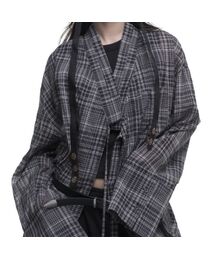 71TO96（チル ハナ トゥ グユク）の「Sheer Mu Shirt (Check)（シャツ/ブラウス）」