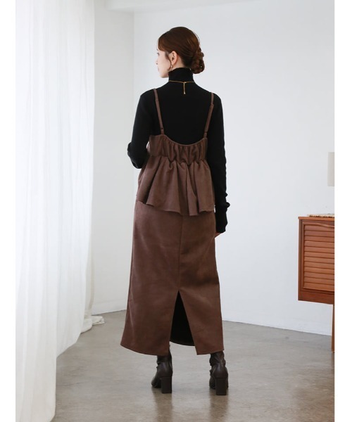fifth(フィフス)の「総針見えリブハイネックニット(ニット/セーター・レディース・アイボリー/ネイビー/ブラック/ブラウン・M)」の20枚目の写真