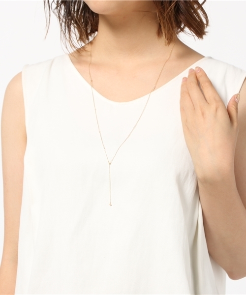 agete(アガット)の「K10ネックレスチェーン(ネックレス・レディース・ゴールド系その他・FREE)」の3枚目の写真