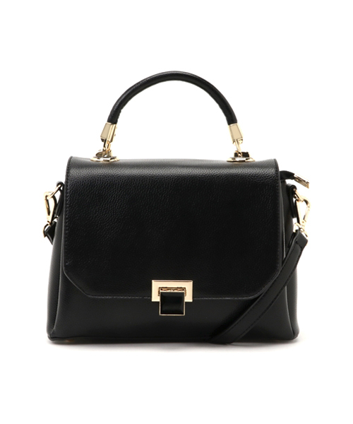 PLAIN CLOTHING（プレーンクロージング）の「ワンハンドルフラップハンドバッグ【PLAIN CLOTHING】（ショルダーバッグ・レディース・ブラック/ベージュ系その他/グレー・FREE）」の18枚目の写真