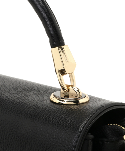 PLAIN CLOTHING（プレーンクロージング）の「ワンハンドルフラップハンドバッグ【PLAIN CLOTHING】（ショルダーバッグ・レディース・ブラック/ベージュ系その他/グレー・FREE）」の15枚目の写真