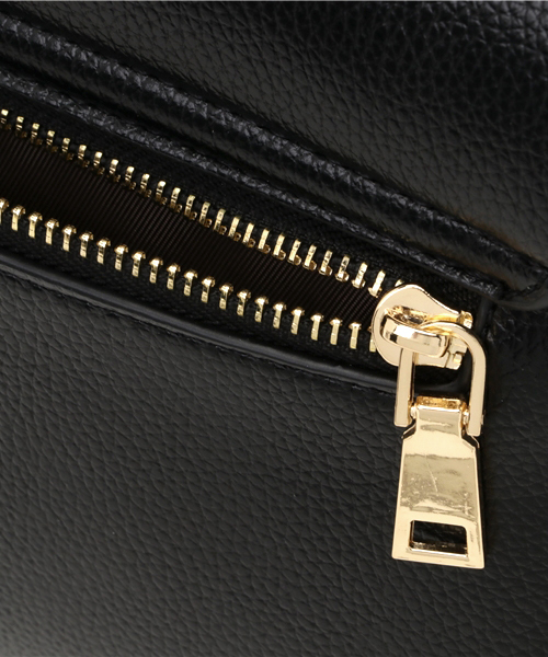 PLAIN CLOTHING（プレーンクロージング）の「ワンハンドルフラップハンドバッグ【PLAIN CLOTHING】（ショルダーバッグ・レディース・ブラック/ベージュ系その他/グレー・FREE）」の12枚目の写真