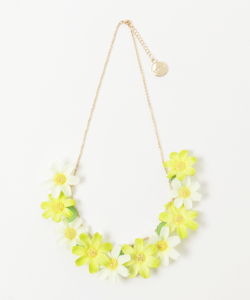 By Loveit バイラビット の 花モチーフネックレス ネックレス Wear