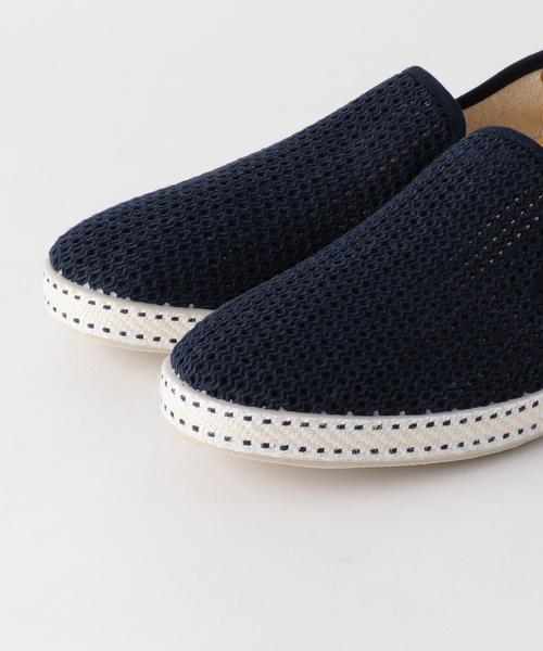 Rivieras（リビエラ）の「＜Rivieras＞Classic メッシュスリッポン ◆（スリッポン・レディース・ホワイト/ネイビー・39/37/38/36）」の5枚目の写真