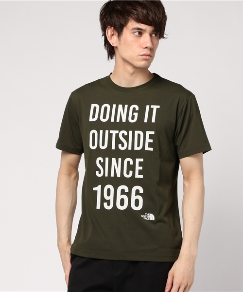 Tシャツ・カットソー [The North Face] M'S SWING S/S POLO - CEMENT セール】THE NORTH FACE S/S Bandana Square Logo Tee NT32349