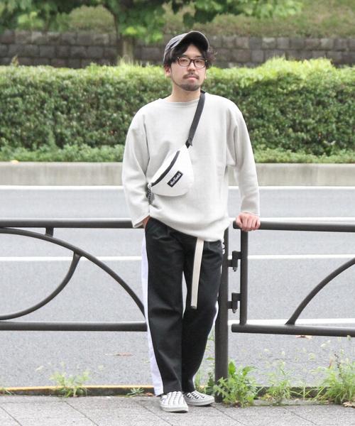 WILD THINGS（ワイルドシングス）の「WILD THINGS(ワイルドシングス)別注タイベックボディバッグ（ボディバッグ/ウエストポーチ・メンズ・ホワイト/ブラック/パープル・FREE）」の16枚目の写真