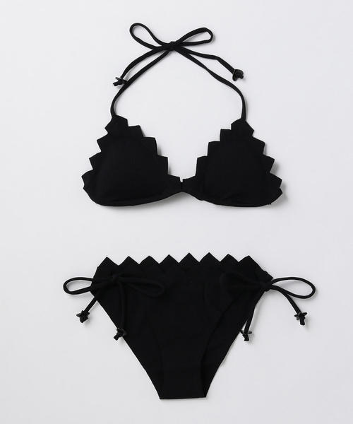 Marysia Swim(マリシアスイム)の「<Marysia swim(マリシアスイム)>BROADWAY トライアングル ビキニ ◆(水着・レディース・ブラック/イエロー・SMALL/X-SMALL)」の2枚目の写真