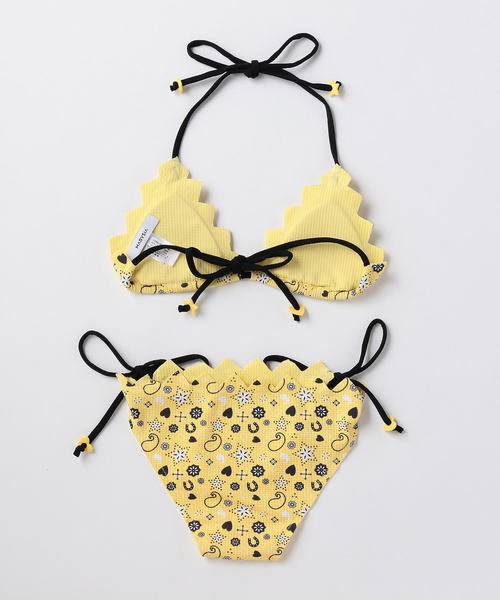 Marysia Swim(マリシアスイム)の「<Marysia swim(マリシアスイム)>BROADWAY トライアングル ビキニ ◆(水着・レディース・ブラック/イエロー・SMALL/X-SMALL)」の9枚目の写真