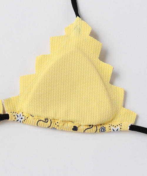 Marysia Swim(マリシアスイム)の「<Marysia swim(マリシアスイム)>BROADWAY トライアングル ビキニ ◆(水着・レディース・ブラック/イエロー・SMALL/X-SMALL)」の5枚目の写真