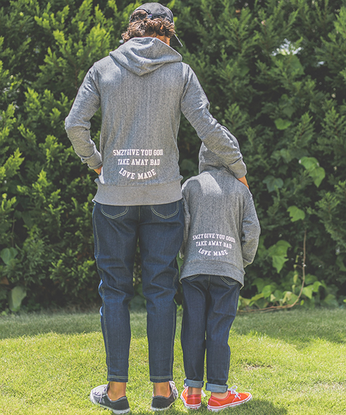 Smoothy(スムージー)の「mp5421-SMOOTHY Stretch Sarrouel Denim Pants For Kid(デニムパンツ・キッズ・インディゴブルー・110/130/100/120)」の9枚目の写真