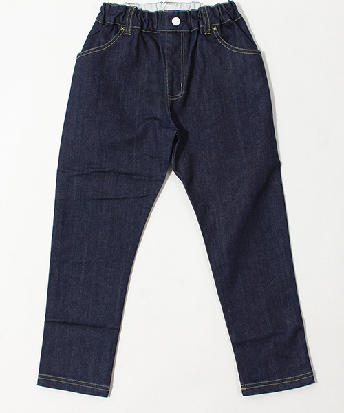 Smoothy(スムージー)の「mp5421-SMOOTHY Stretch Sarrouel Denim Pants For Kid(デニムパンツ・キッズ・インディゴブルー・110/130/100/120)」の13枚目の写真