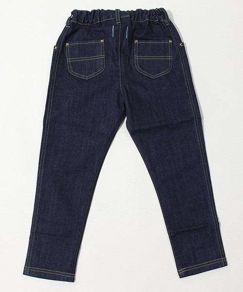 Smoothy(スムージー)の「mp5421-SMOOTHY Stretch Sarrouel Denim Pants For Kid(デニムパンツ・キッズ・インディゴブルー・110/130/100/120)」の16枚目の写真