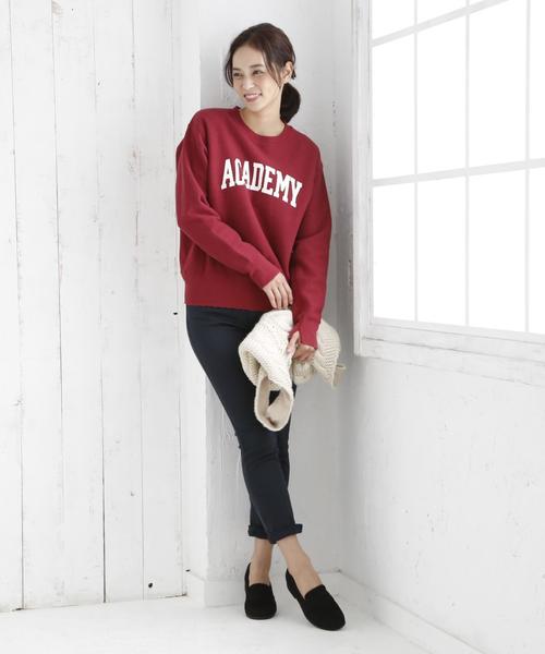 coen(コーエン)の「【Market】ニットマルシェトートバッグ(トートバッグ・レディース・オフホワイト/ネイビー・FREE)」の10枚目の写真