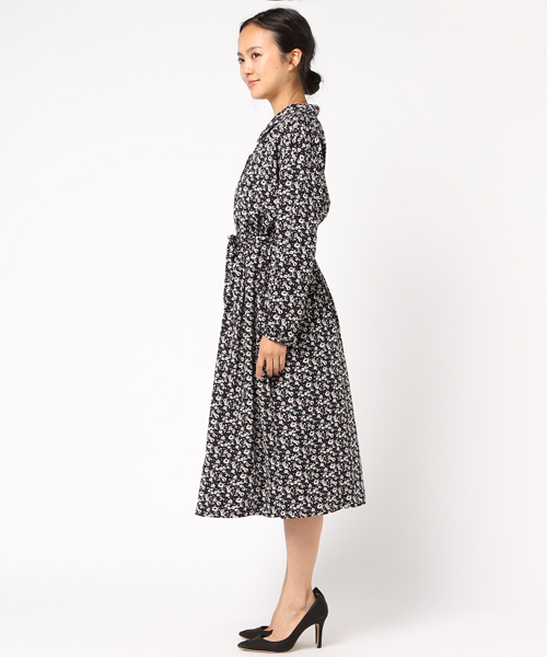 Honeys（ハニーズ）の「ガウンワンピース（ワンピース・レディース・ブルー系その他/ブラック×ブルー/ブラック×イエロー・M/L）」の4枚目の写真