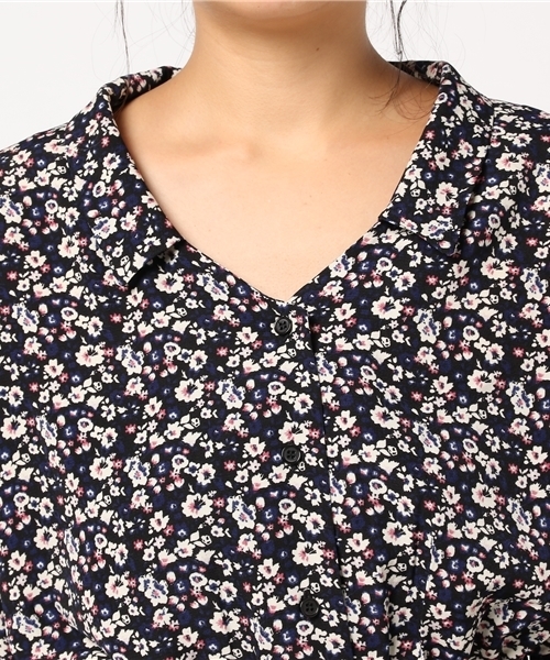 Honeys（ハニーズ）の「ガウンワンピース（ワンピース・レディース・ブルー系その他/ブラック×ブルー/ブラック×イエロー・M/L）」の5枚目の写真