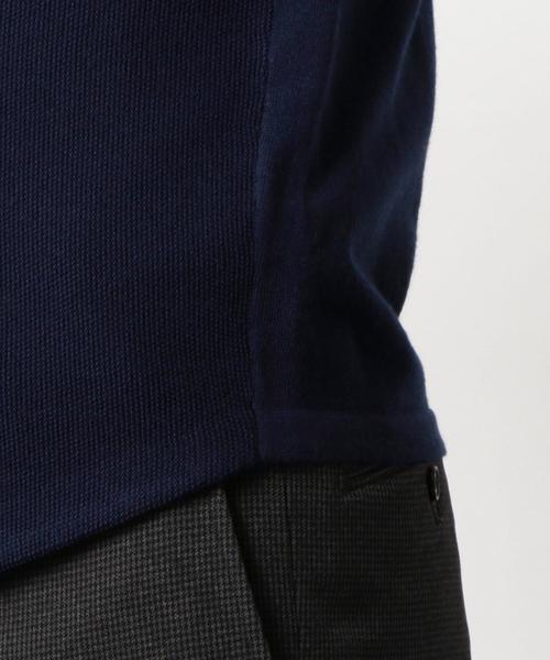 green label relaxing(グリーンレーベルリラクシング)の「カノコ コンビ ジレ / ベスト ◆(ベスト・メンズ・ブラウン/ネイビー/グレー・SMALL/LARGE/MEDIUM)」の10枚目の写真