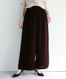 A part by | Pベルベットワイドパンツ 775934 (その他パンツ)