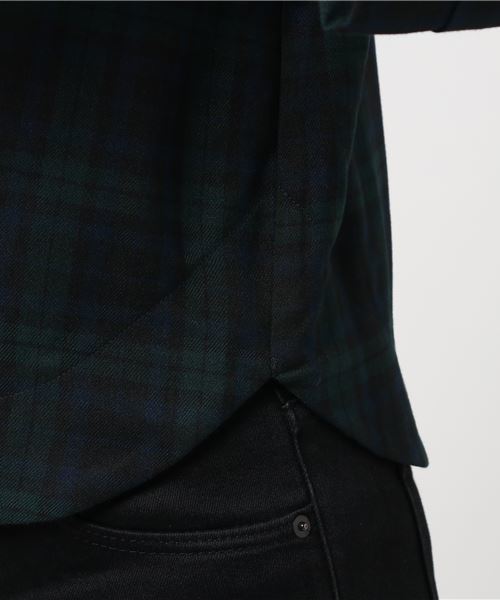 LBC(エルビーシー)の「チェックブラウス(シャツ/ブラウス・レディース・レッド/グリーン・LARGE/MEDIUM)」の3枚目の写真