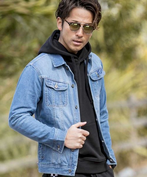 JILL BLAZE（ジルブレイズ）の「10オンスデニム／Gジャン（ブルゾン・メンズ・ブラック/ワンウォッシュ/インディゴブルー/ブルー系その他・M/L）」の15枚目の写真